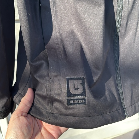 BURTON WIND STOPPER GORTEX MEN’S BLACK JACKET-L - Picture 2 of 9